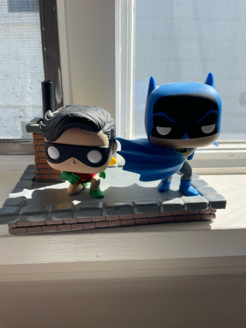 Funko Gray & Black Vinyl Base with Embossed Markings